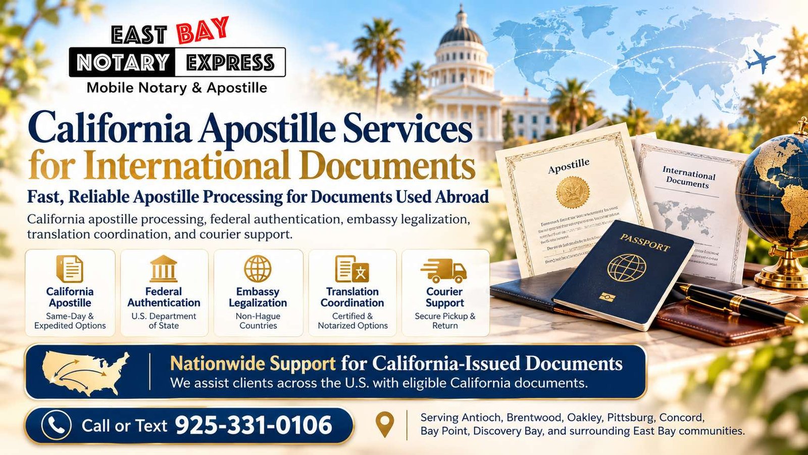 1 california apostille services nationwide east bay notary