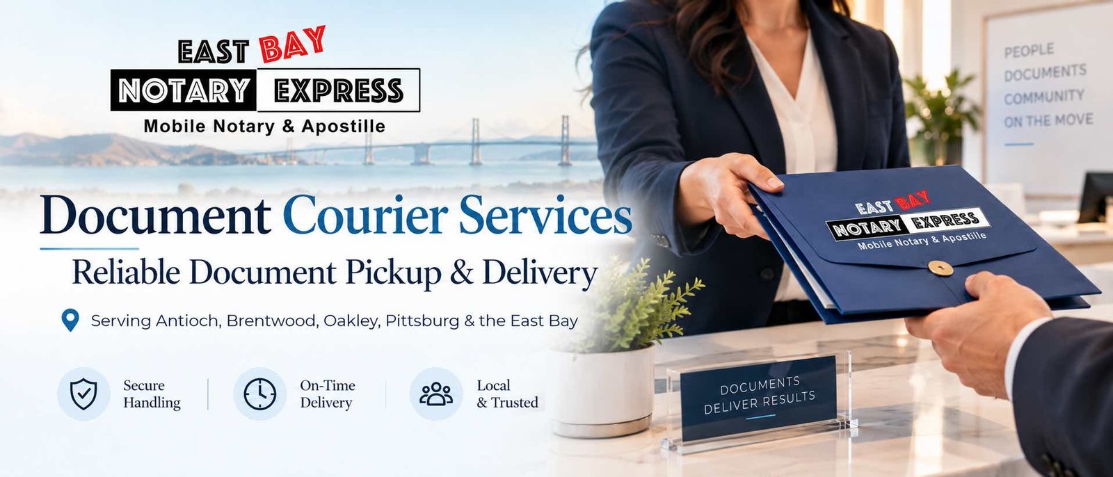 1 document courier services antioch east bay notary