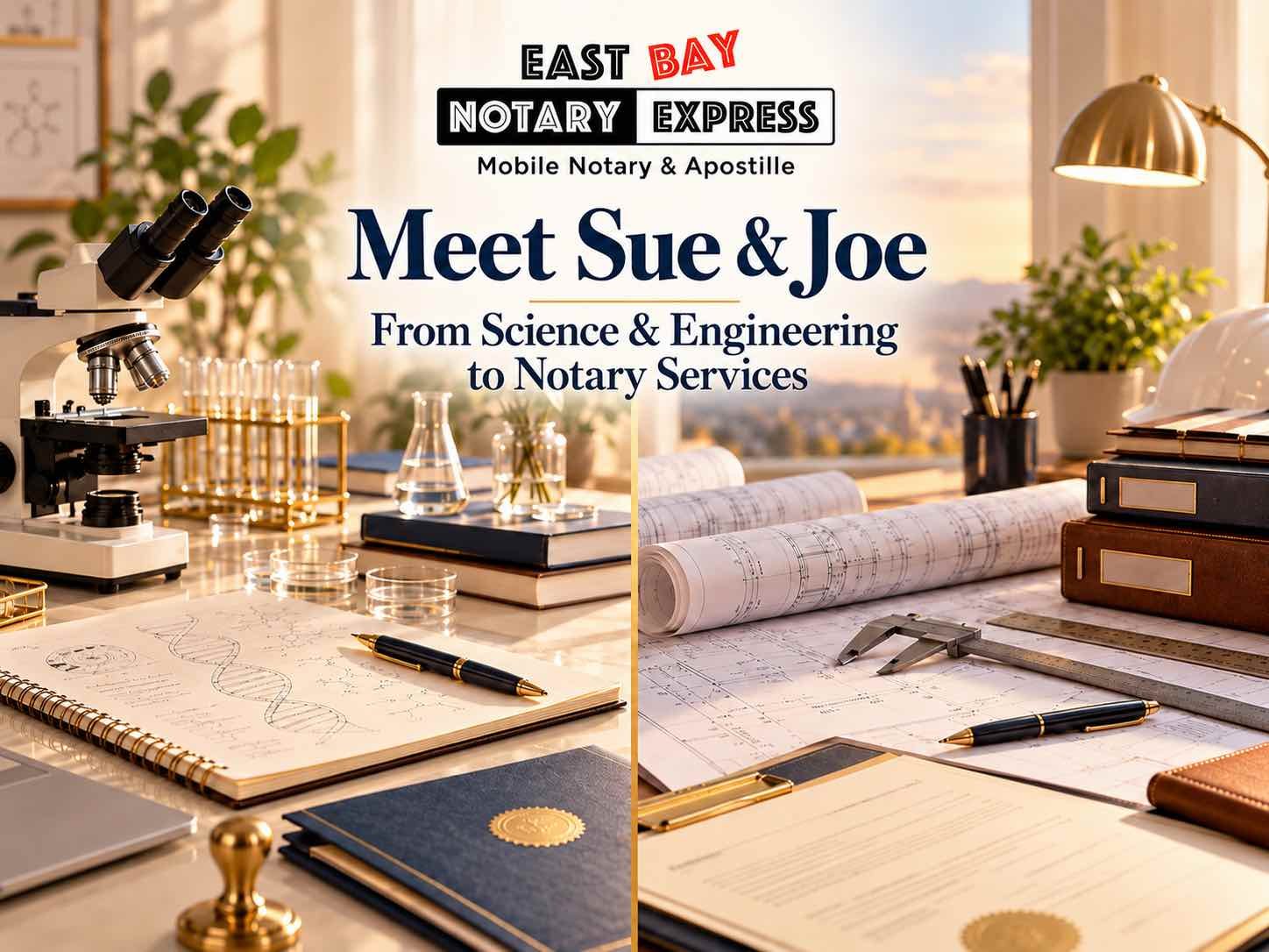 About Us 8 2 east bay notary express meet sue joe science engineering